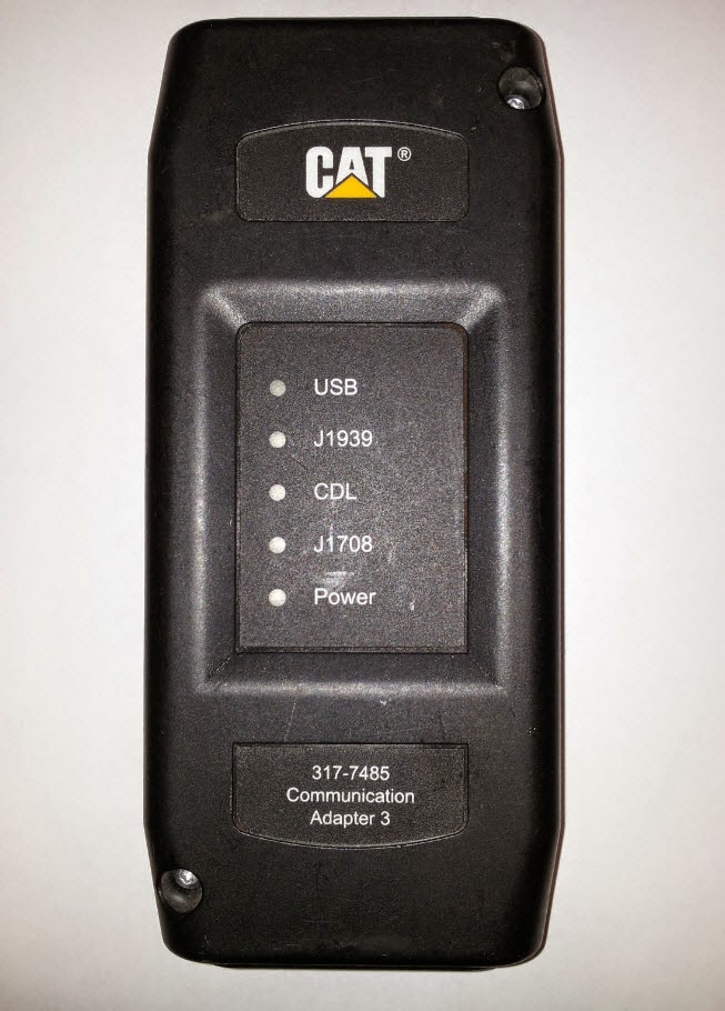 cat communication adapter 3 software